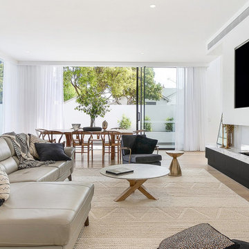 3-Sided Ventless Fireplace