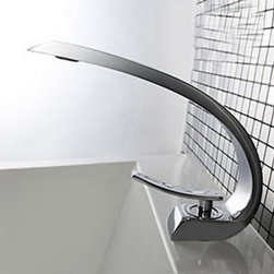 Lenox Chrome Finish Single Handle Bathroom Sink Faucet - Bathroom Sink Faucets