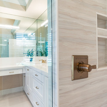 Chic Bathroom Remodel on Sutton Ave