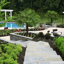 Pools and landscaping