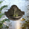 Peaktop Water Fountain Indoor Garden Charcoal With Light VFD8433