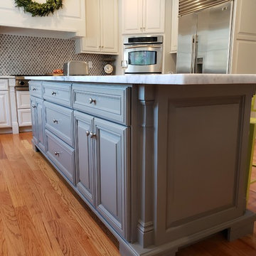 A Redesigned Kitchen, Updated for 2019 from 1990's build styling