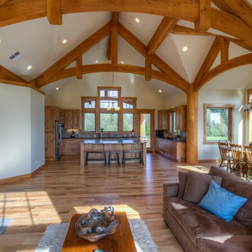 La Center Timber Framing Dream Home