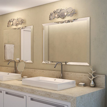 Fascination 2-Light Vanities in Bathroom