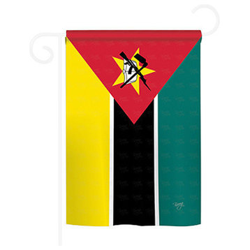 Mozambique 2-Sided Impression Garden Flag