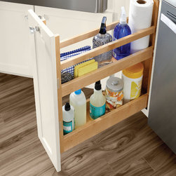 KraftMaid: Kitchen Cleaning Supply Pull-Out - Kitchen Cabinetry