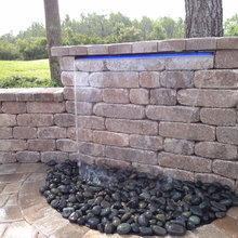driveway retaining wall