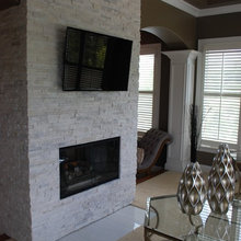 master bedroom fireplace