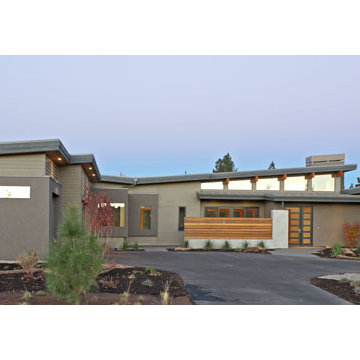 Modern Luxury Ranch House Plan 9772