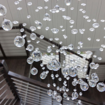Project #50 | Geometric Staircase with Contrasting Tones