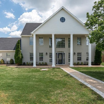 After Picture of a Color Consultation - the exterior house