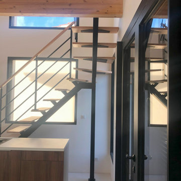 Création d'un escalier style industriel