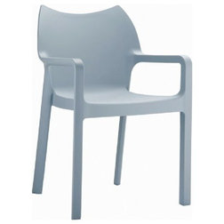 Contemporary Outdoor Dining Chairs by Compamia