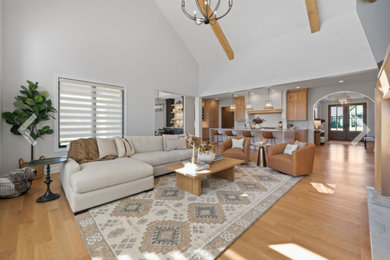 Inspiration for a living room remodel in Cincinnati