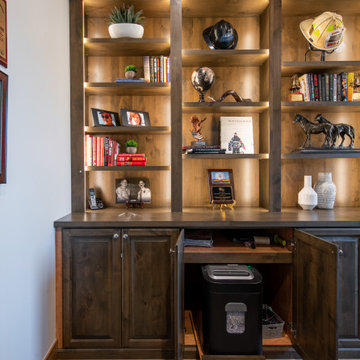 Highlands Ranch Home Office and Closet Built-in