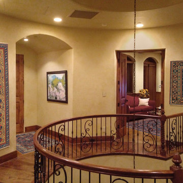 Floors and Walls Utilized to Display Antique Rug Collection