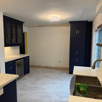 Haliburton Kitchen in Marine Blue