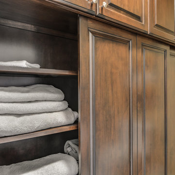 Plenty of Functional Bath Storage Space
