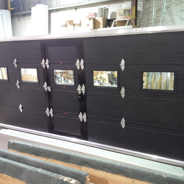 Classic Raised Panel WalkThru Garage Door