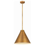 Z-Lite - Z-Lite 6011P18-RB Eaton - 1 Light Pendant in Sleek Style - 18 Inches Wide by 15. - NULL