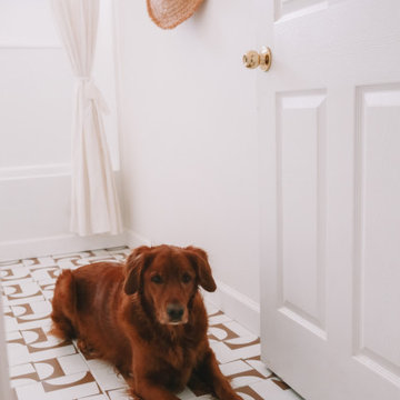 Modern + Organic Bathroom Remodel