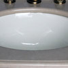 68" Antique Style Double Sink Bathroom Vanity Model 2917-68 BE