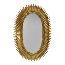 Worlds Away - Worlds Away Rita Starburst Mirror - Wall Mirrors
