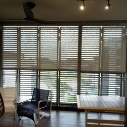 Track-guided Balcony Blinds - Curtains, Blinds & Shutters