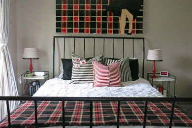 Bedroom - eclectic bedroom idea in Seattle