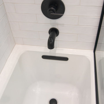 Traditional Style Master Bath With Walk-In Shower & Stand Alone Tub