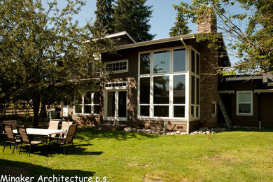 Craftsman exterior home idea in Seattle