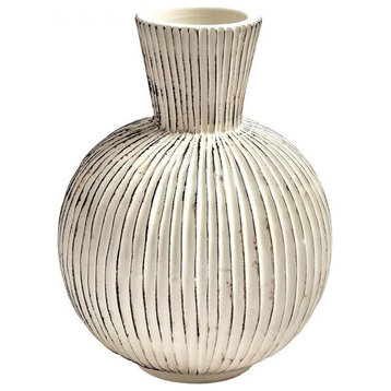 Furrow Sphere Small Vase
