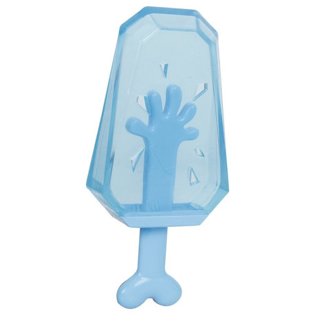 Lick And Gnaw' Water Fillable/Freezable Rubberized Dog Chew/Teether Toy, Blue