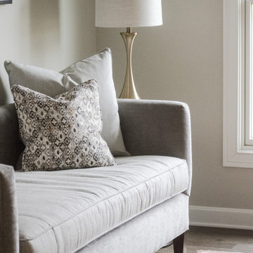 2019 | Floyds Fork Patio Home: Foyer, Office, & Bathroom