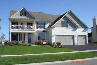 Transitional exterior home photo in Chicago