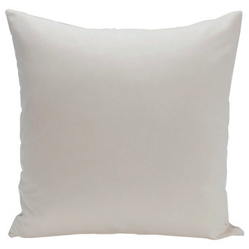 Solid Color Decorative Pillow, Whisper Blue, 16"x16"