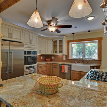 Custom Waterfall Home Near Lake Burton