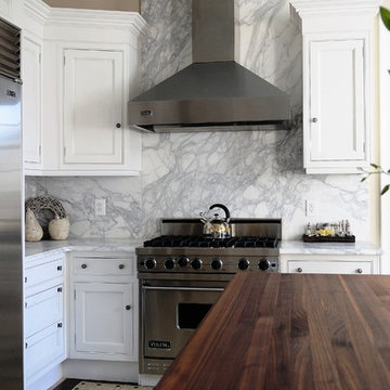 Bethesda MD - Calacatta Gold Marble Kitchen