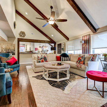 Before and After Living spaces