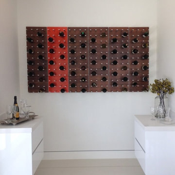 Glass Enclosed Wine Cellars