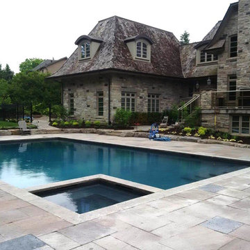 Custom Home with Expansive Backyard Oasis