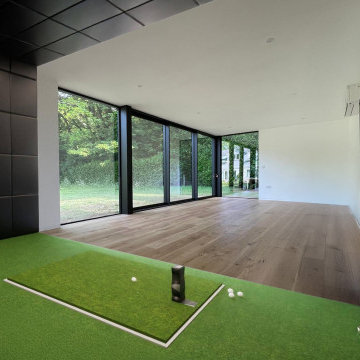Golf Simulator Garden Building
