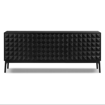 Poly and Bark Abbie Sideboard in Black