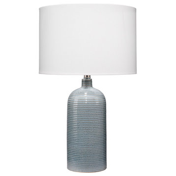 Declan Ceramic Table Lamp, Blue