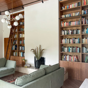 Mid-Century Lounge Library