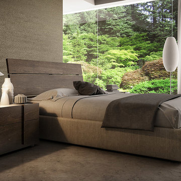 Huppe Plank Bedroom | PLatform Bed Plank - $2,197.00