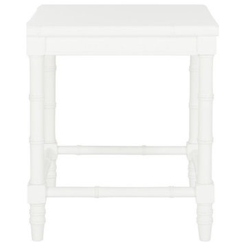 Roxie Accent Table Vintage White