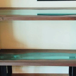 Live Edge River Coffee Table #3 - Dining Tables