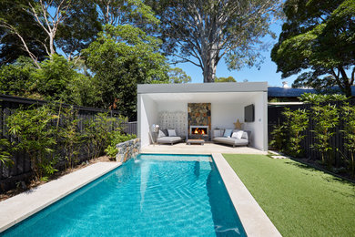Photo of a modern pool in Sydney.