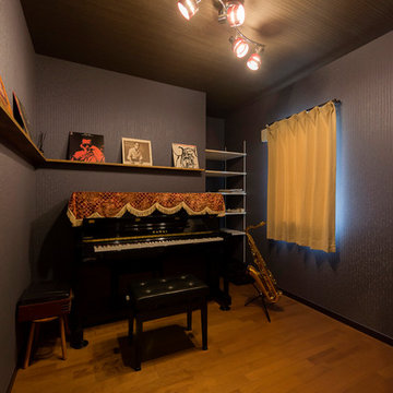 薪ストーブの炎がゆれる憧れの平屋建て